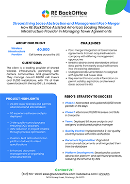 lease abstraction wireless infrastructure provider